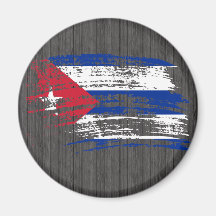 Conception cubaine fraîche de drapeau magnets