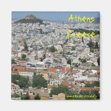 Conception d'aimant d'Athènes Grèce
