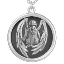 Conception d'ange de soldat pendentifs