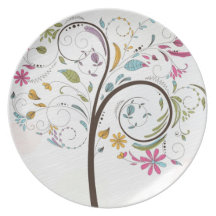 Conception d'arbre de remous de plat assiettes pour soirée