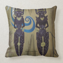 Conception d'art d'Anjis de carreau Coussin
