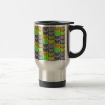 Conception d'art de bruit de papillon - 5 mug