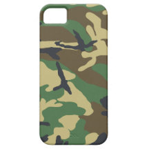 Conception de camouflage de région boisée coques Case-Mate iPhone 5
