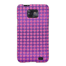 Conception de cas de téléphone de motif de coeurs étui samsung galaxy SII
