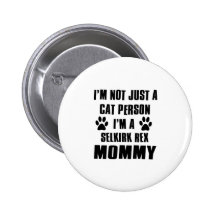 Conception de chat de chemises de Selkirk Rex Pin's