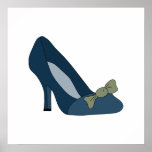 Conception de chaussure d'affiche de mode posters