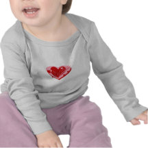 Conception "de coeur de Valentines" T-shirt