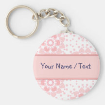 Conception de coeur porte-clefs