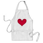 conception de coeur tabliers