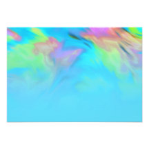 Conception de colorant de cravate de turquoise de  faire-part personnalisé