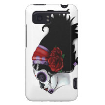 Conception de crâne de sucre coque HTC vivid