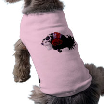 Conception de crâne de sucre manteaux pour chien