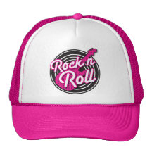Conception de disque de rockabilly de petit pain d casquettes