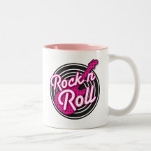 Conception de disque de rockabilly de petit pain d tasse