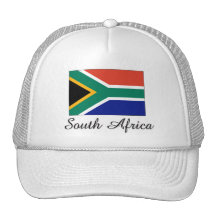 Conception de drapeau de l'Afrique du Sud Casquette De Camionneur