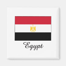 Conception de drapeau de l'Egypte Aimant