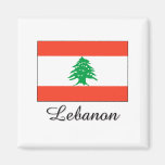 Conception de drapeau du Liban Magnets
