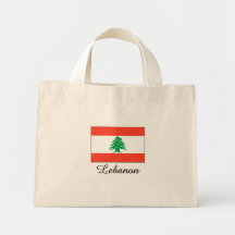 Conception de drapeau du Liban Sac