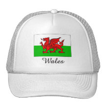 Conception de drapeau du Pays de Galles Casquette De Camionneur
