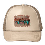 conception de graffiti de hip hop casquettes