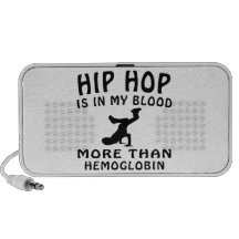 Conception de hip hop haut-parleur ordinateur portable
