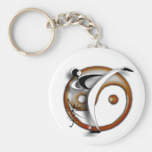 Conception de logo de facteurs de stimulation de f porte-clefs