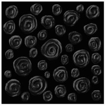Conception de motif de rose de noir photos en relief