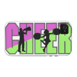 conception de pom-pom girl d'acclamation de pourpr coques iPhone 4