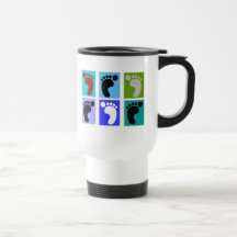 Conception de Popart de cadeaux de pédicure des pi Tasse À Café