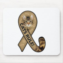 Conception de règle de chats tapis de souris