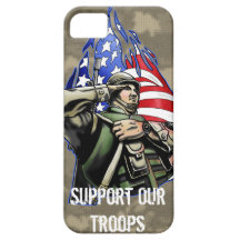Conception de salut de soldat coque iPhone 5 Case-Mate