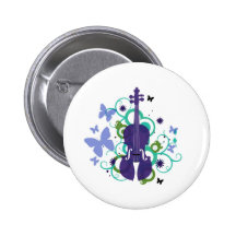 Conception de violon de ciel badges