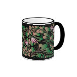 conception décorative de lis mug à café