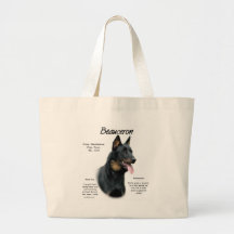 Conception d'histoire de Beauceron Sacs En Toile