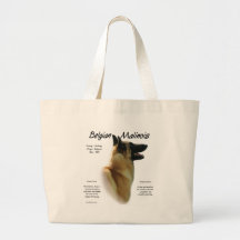 Conception d'histoire de Malinois de Belge Sacs En Toile