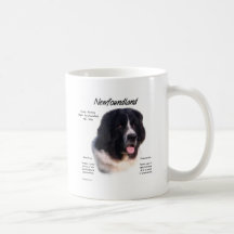 Conception d'histoire de Terre-Neuve (landseer) Mugs À Café
