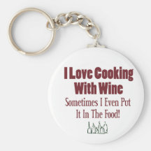 Conception drôle de vin porte-clés