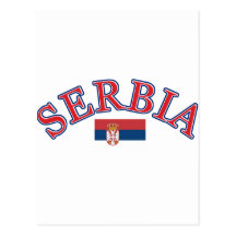 Conception du football de la Serbie Cartes Postales