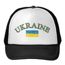 Conception du football de l'Ukraine Casquette De Camionneur