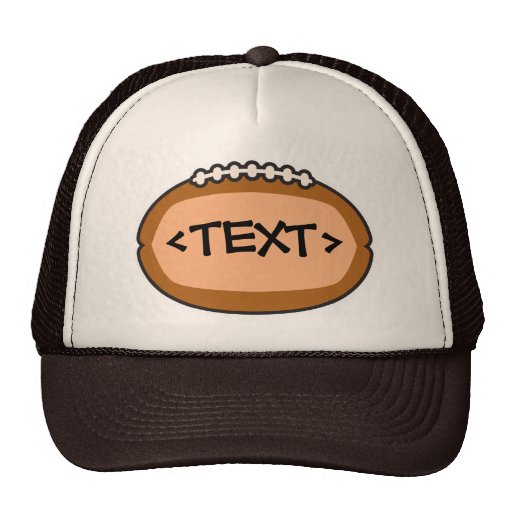 CONCEPTION DU FOOTBALL DE PERSONNALISER, <TEXT> CASQUETTES