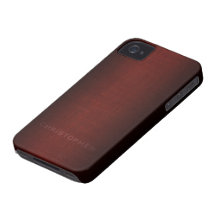 Conception exécutive virile avec le nom pour les h coque iPhone 4 Case-Mate
