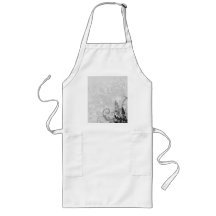 Conception florale grunge - B&W gris-clair Tabliers