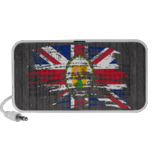Conception fraîche de drapeau de Turc Haut-parleur iPod