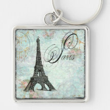 Conception française d'Eiffel de visite de La de P Porte-clé