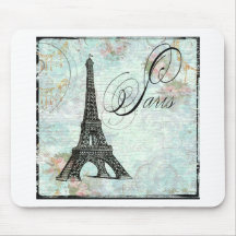 Conception française d'Eiffel de visite de La de P Tapis De Souris