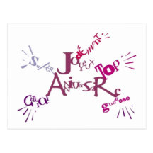 Conception graphique : Anniversaires - Cartes Postales