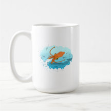 conception graphique de calmar tasse