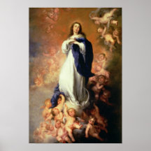 Conception impeccable d'Escorial, c.1678 Posters