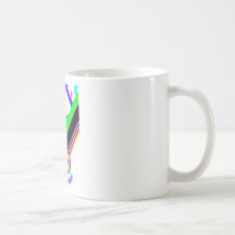 Conception impressionnante personnalisable de flèc tasses à café