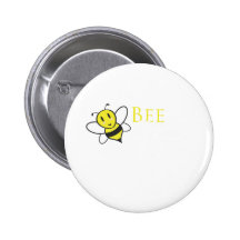 Conception inspirée libre d'abeille pin's